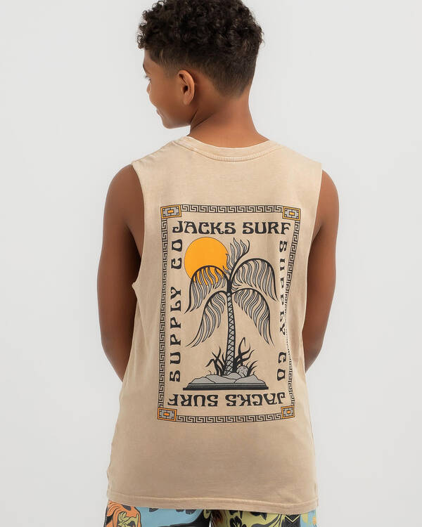 Jacks Boys' Palm Beach Muscle Tank for Mens