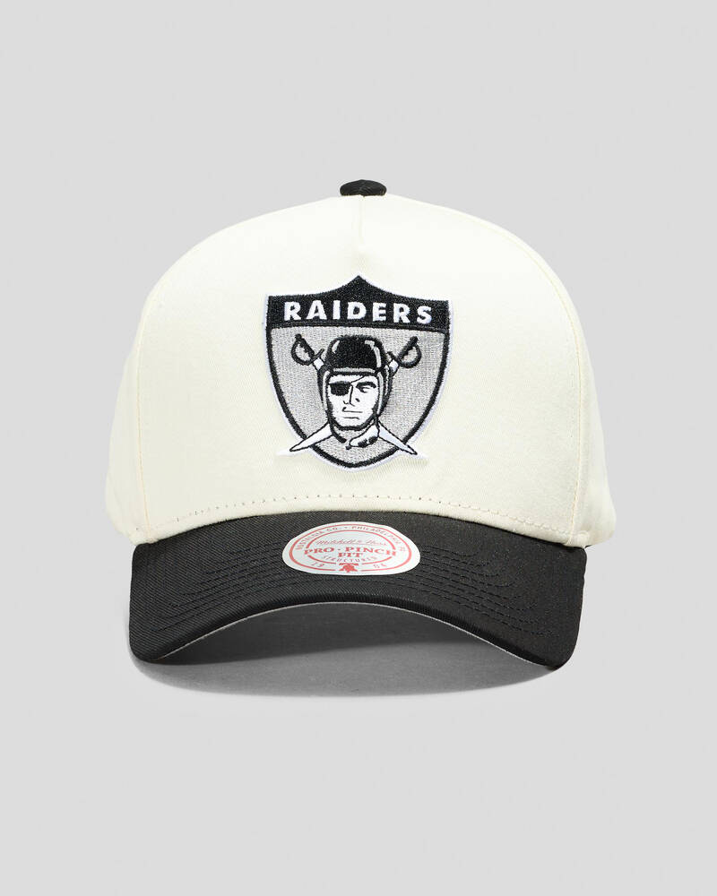 Mitchell & Ness Los Angeles Raiders Pro Pinch Snapback Cap for Mens