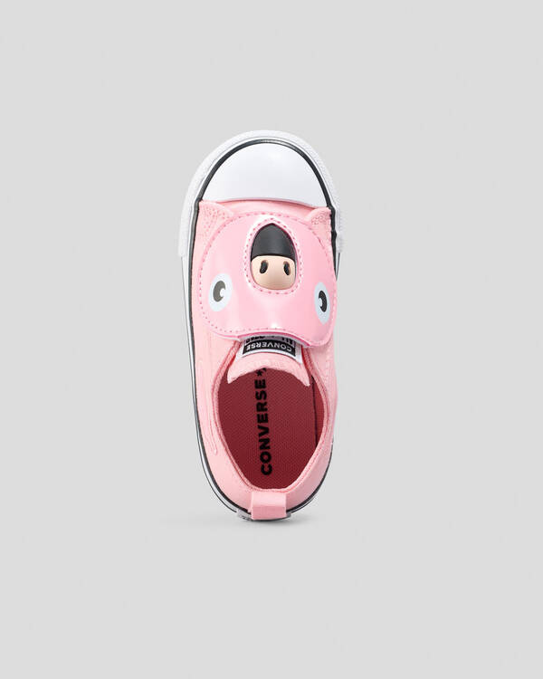 Converse Toddlers' Chuck Taylor All Star One Strap Pool Float Easy On Shoes for Womens