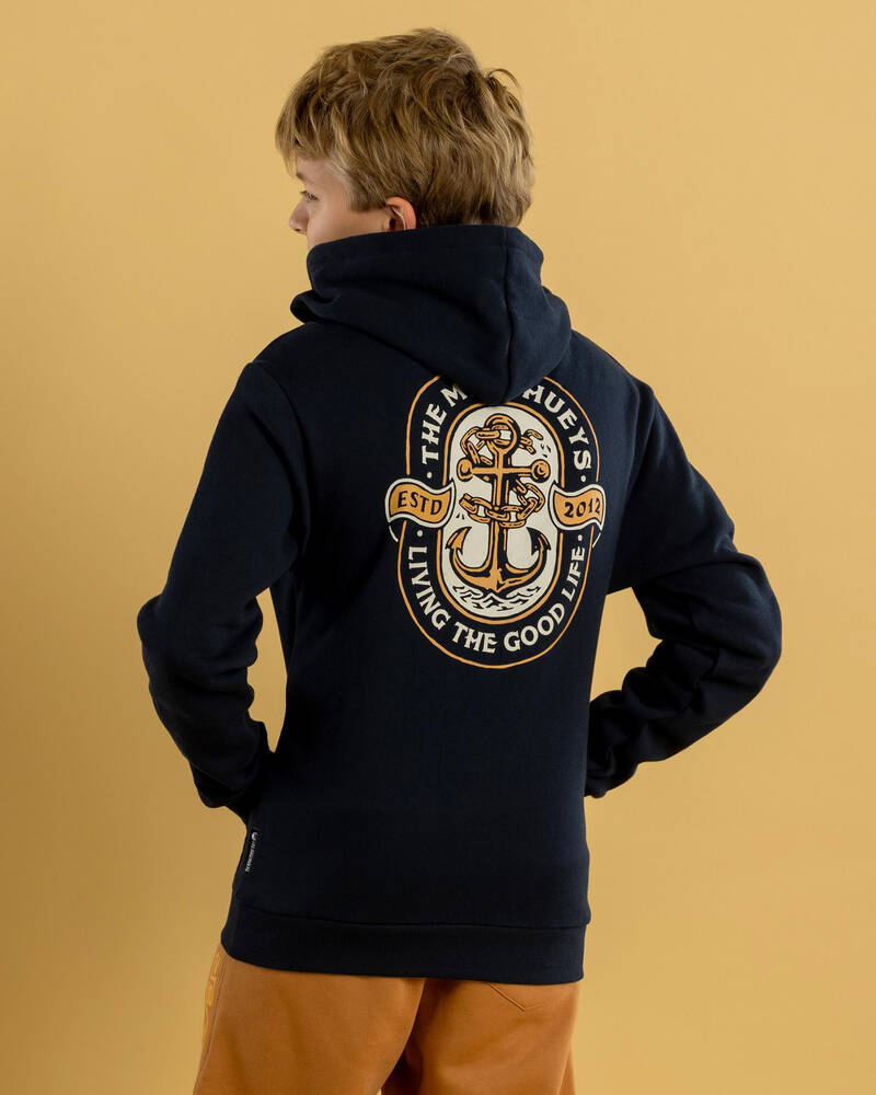 The Mad Hueys Boys' Living Anchor Hoodie for Mens