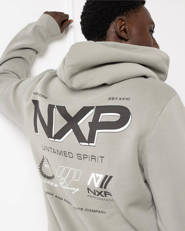 Nena & Pasadena Opium Dual Curved Hoodie for Mens