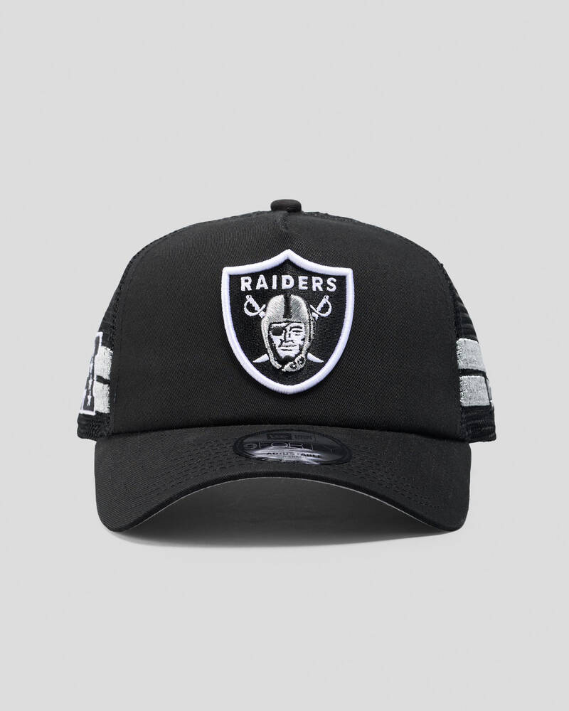 New Era Las Vegas Raiders 9Forty A-Frame Trucker Cap for Mens