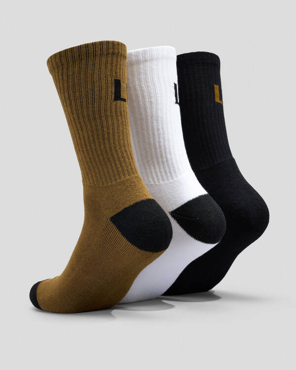 Lucid Alpha Socks 3 Pack for Mens