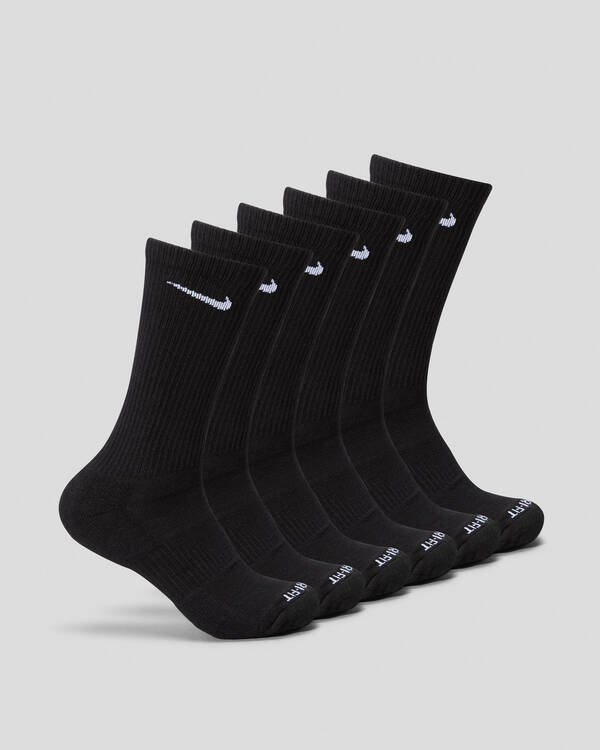Nike Everyday Plus Cushioned Socks 6 Pack for Mens