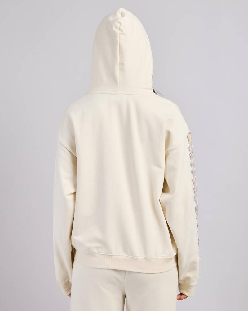 Champion Lux Taping Relaxed Fit Hoodie for Womens