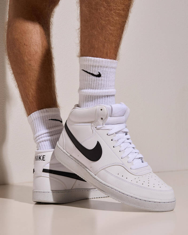 Nike Court Vision Mid Next Nature Shoes for Mens