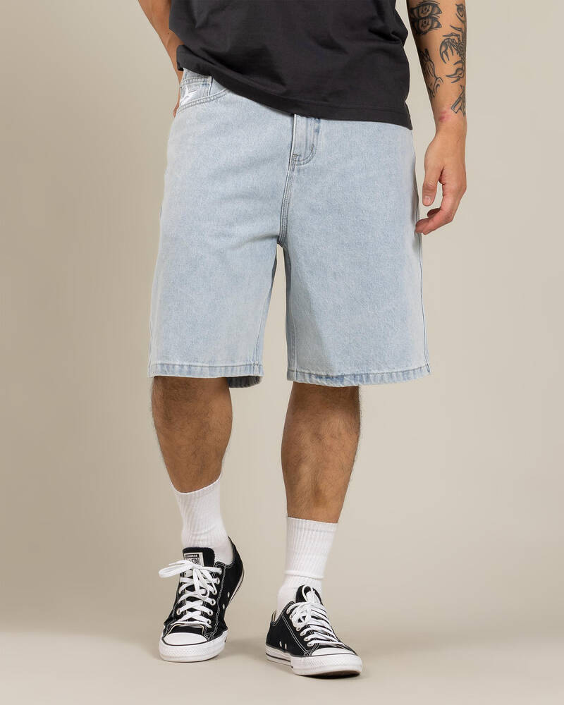 Rip Curl Medina Script Denim Walk Shorts for Mens