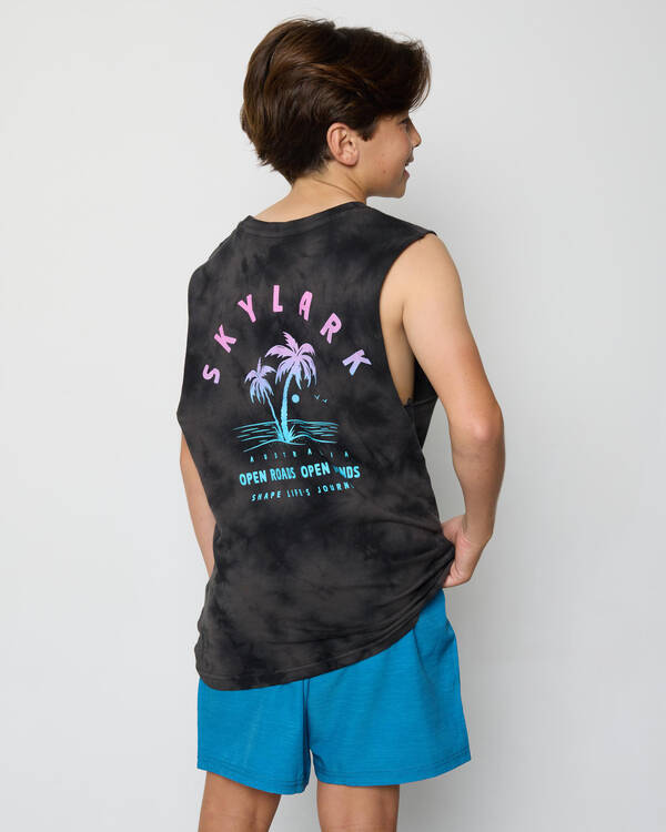 Skylark Boys' Palmy Muscle Tank for Mens