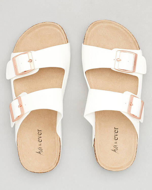 Ava And Ever Girls' Cortina Slide Sandals for Womens