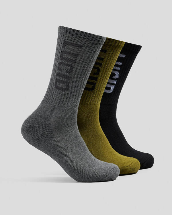 Lucid Signature Socks 3 Pack for Unisex