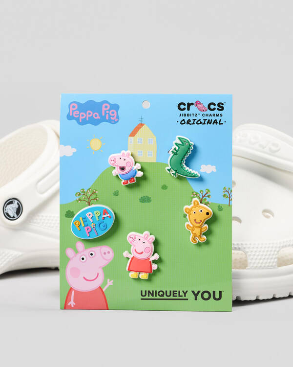 Crocs Peppa Pig Character Jibbitz 5 Pack for Unisex