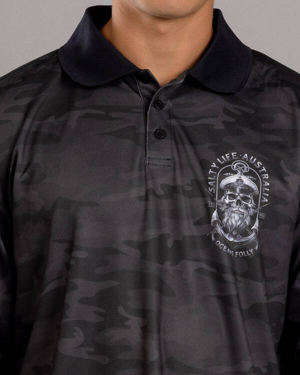Salty Life Blackbeard Fishing Shirt for Mens