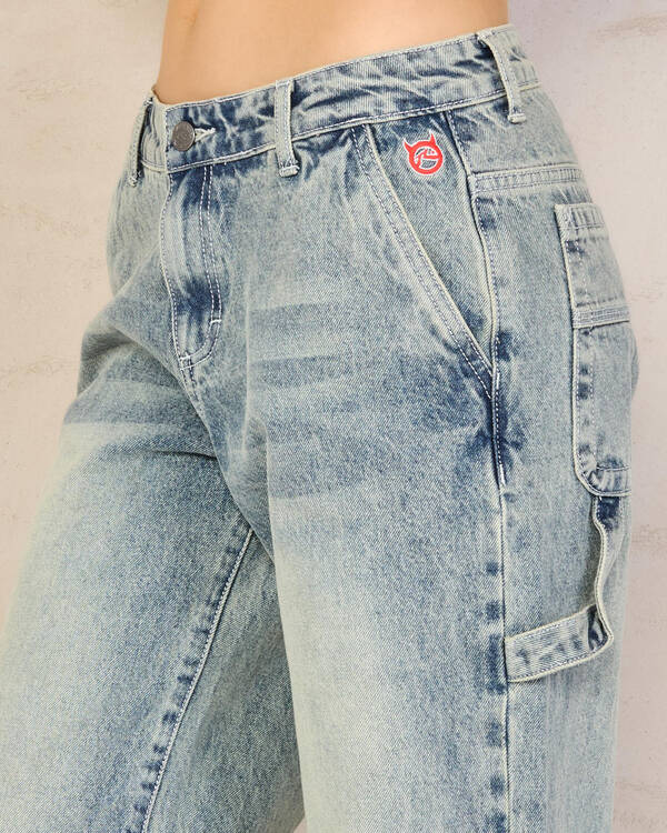 Rusty Billie 2.0 Low Carpenter Jeans for Womens
