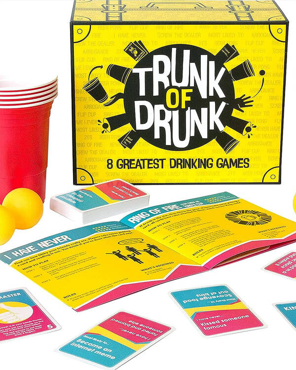 Miscellaneous Trunk of Drunk Card Game for Mens