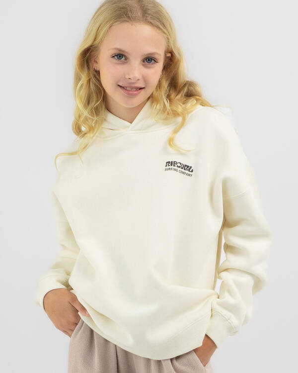 Rip Curl Girls' Surf Puff Heritage Hoodie for Womens