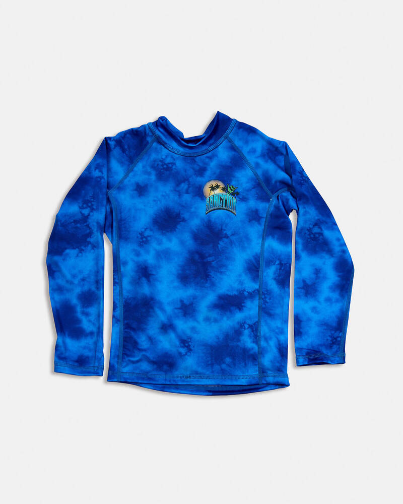 Sanction Toddlers' Cruise Long Sleeve Rash Vest for Mens