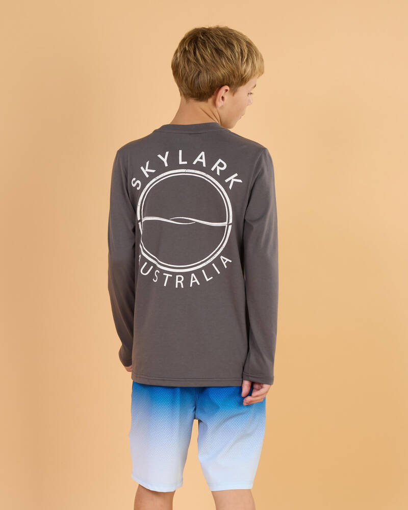 Skylark Boys' Outbound Long Sleeve Surf T-Shirt for Mens