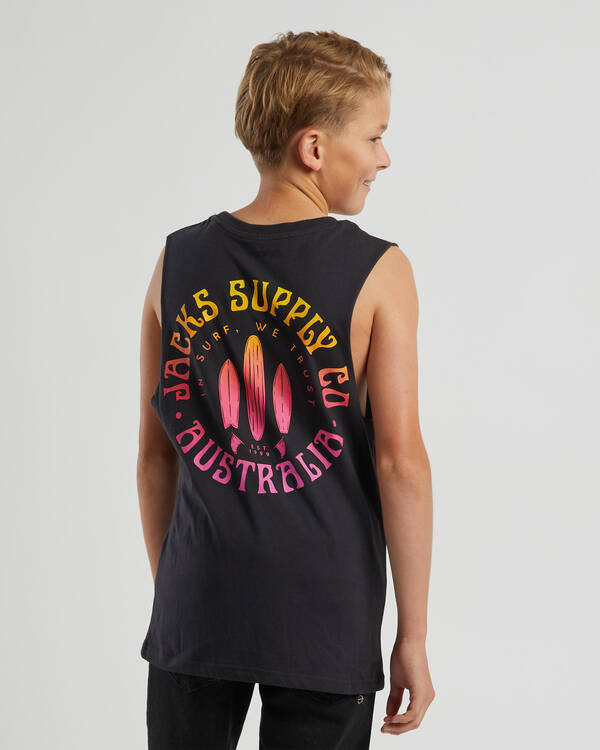 Jacks Boys' Gleam Muscle Tank for Mens