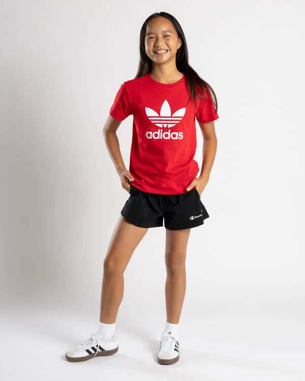 adidas Girls' Trefoil T-Shirt for Womens