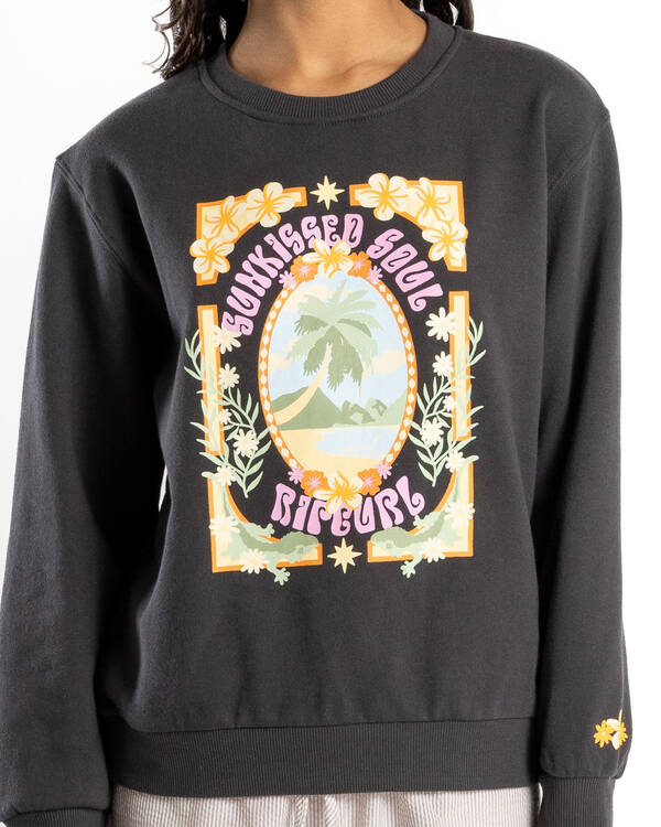 Rip Curl Girls' Island Bliss Art Sweatshirt for Womens