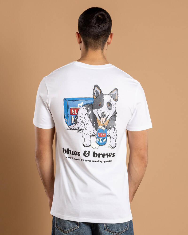Frothies Blues & Brews T-Shirt for Mens