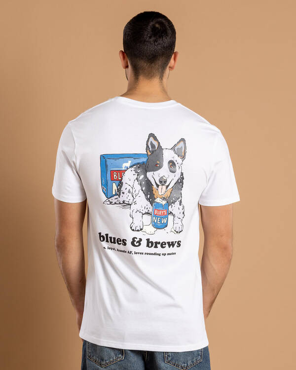Frothies Blues & Brews T-Shirt for Mens