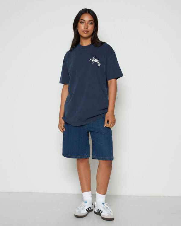 S-Double Womens Shawn Script T-Shirt for Womens