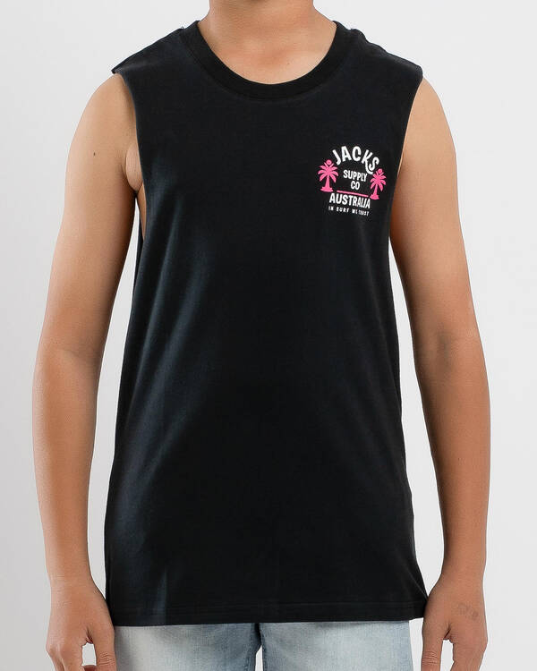 Jacks Boys' Coastal Muscle Tank for Mens