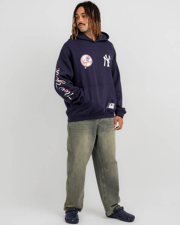 Majestic NY Yankees City Connect Crest Hoodie for Mens