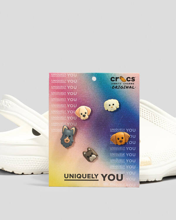 Crocs Tiny Puppy 5 Pack Jibbitz for Unisex
