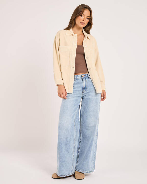 Mooloola Ryder Cord Shacket for Womens