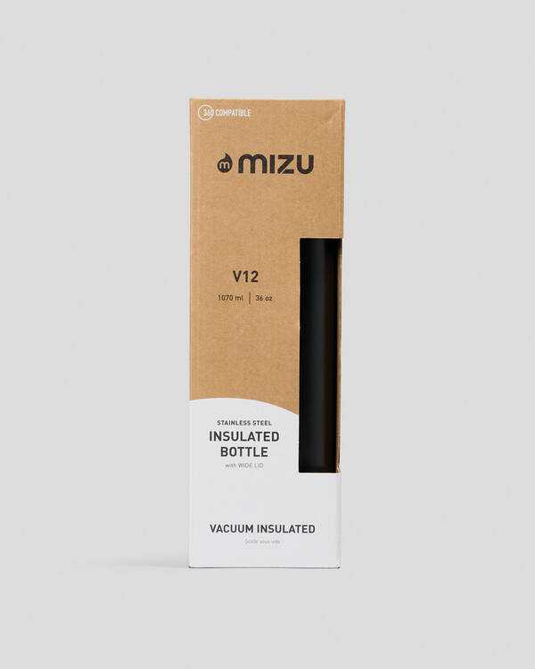 Mizu 36 oz Straw Lid City Beach Water Bottle for Mens