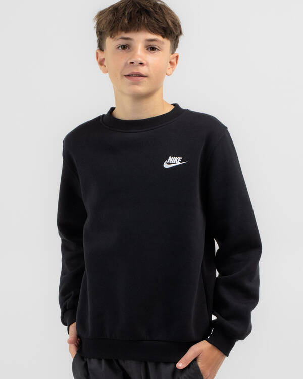 Nike Boys' Fleece Crew Neck Sweatshirt for Mens