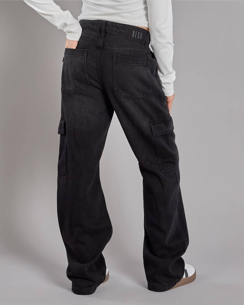 DESU Girls' Elkie Cargo Jeans for Womens