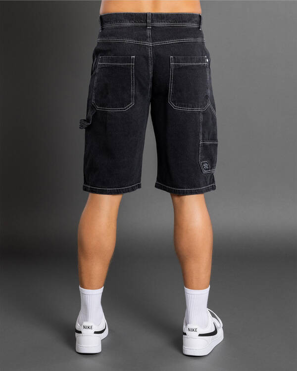 Lucid Institute Denim Walk Shorts for Mens