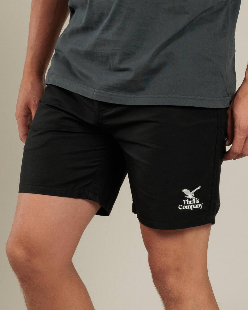 Thrills Haven Elastic Waist Shorts for Mens