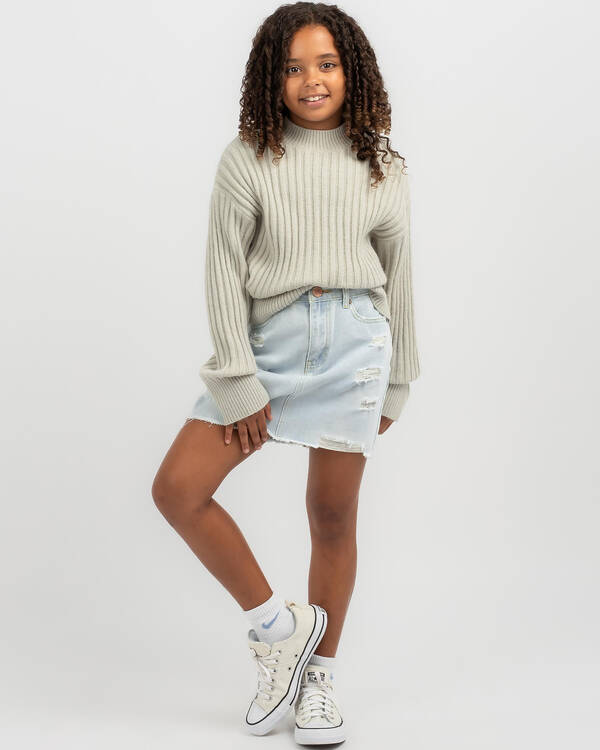 Ava And Ever Girls' Cornell Crew Neck Knit Jumper for Womens