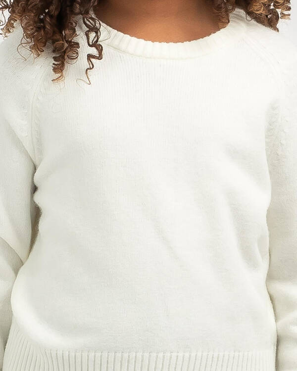 Mooloola Girls' Basic Crew Neck Knit Jumper for Womens