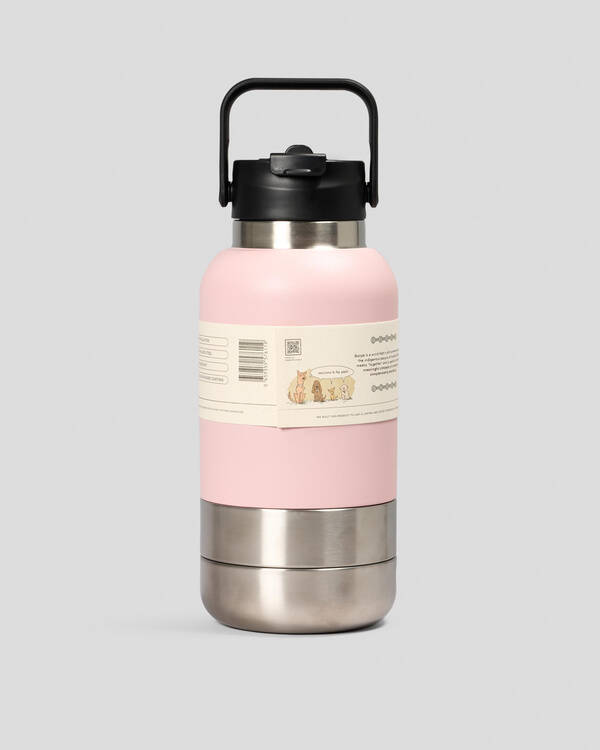 Paw Print Bunya 32Oz Drink Bottle & Pet Bowl for Unisex