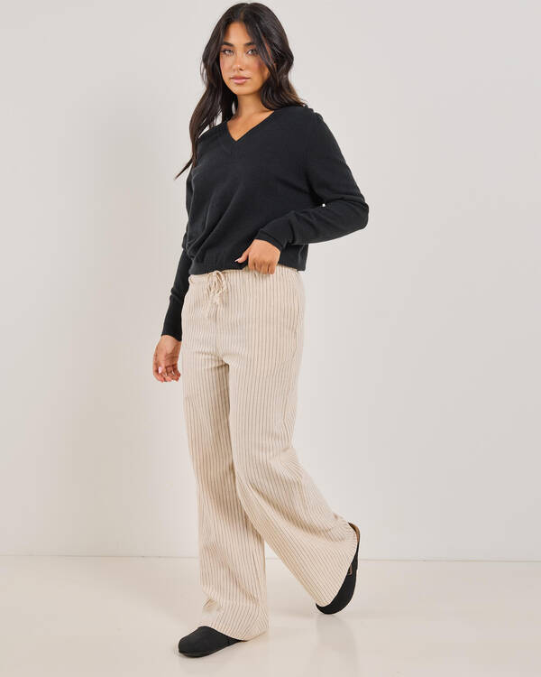 Mooloola Lydia V Neck Knit Jumper for Womens