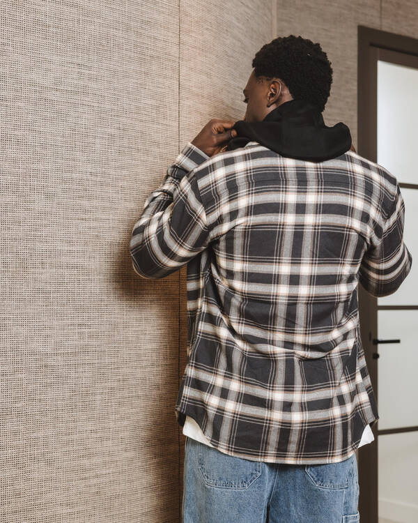 Lucid Rollin' Long Sleeve Flannel Shirt for Mens