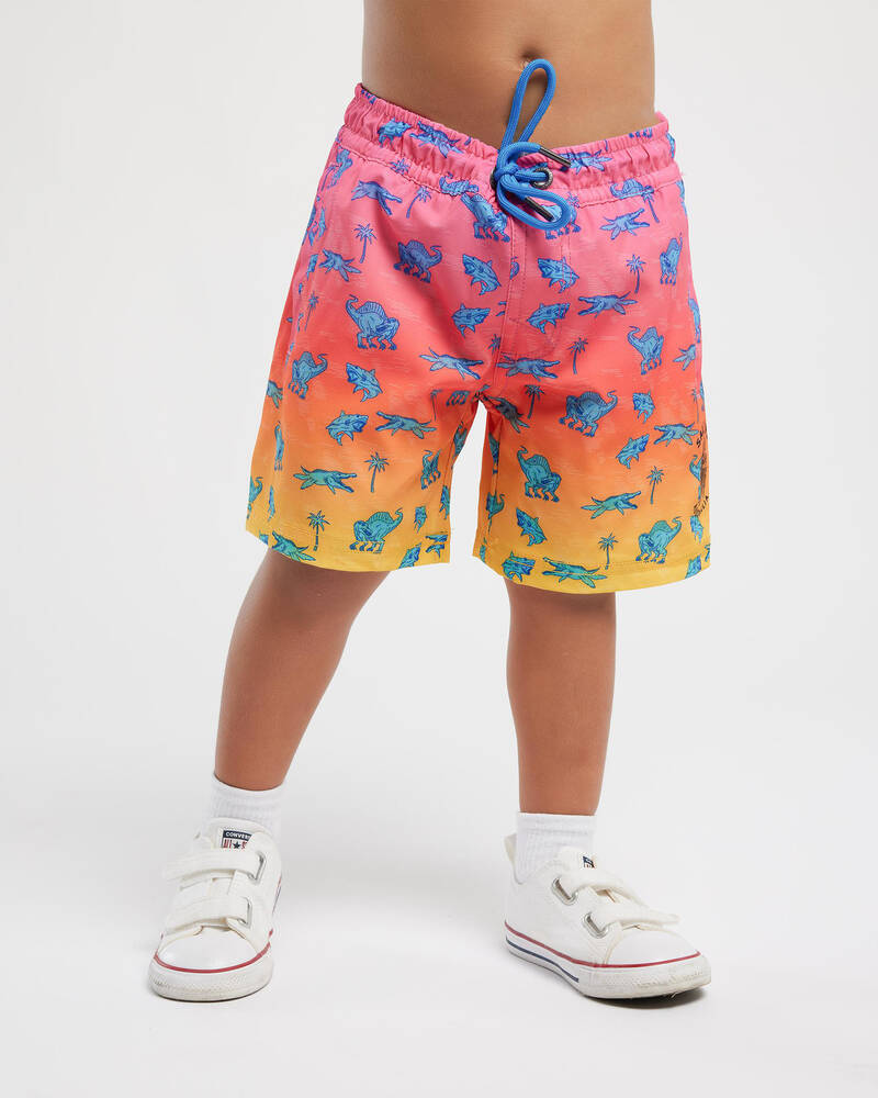 Salty Life Toddlers' Prehistoric Elastic Waist Shorts for Mens