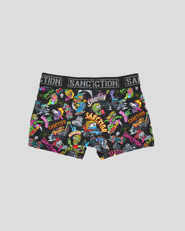 Sanction Boys' Monstrous Fitted Boxer Shorts for Mens