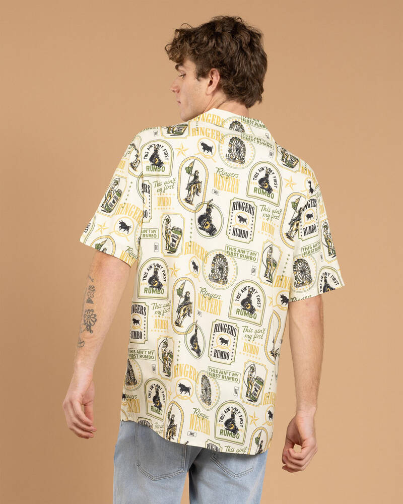 Ringers Western Aint My First Rumbo Short Sleeve Shirt for Mens