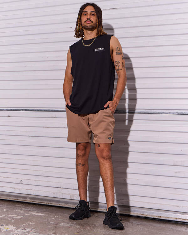 Unit Block Shorts for Mens