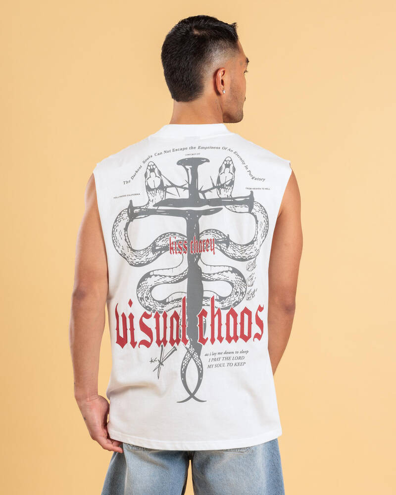 Kiss Chacey Pray Soul Street Muscle Tank for Mens