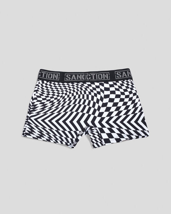 Sanction Boys' Twist Fitted Boxer Shorts for Mens