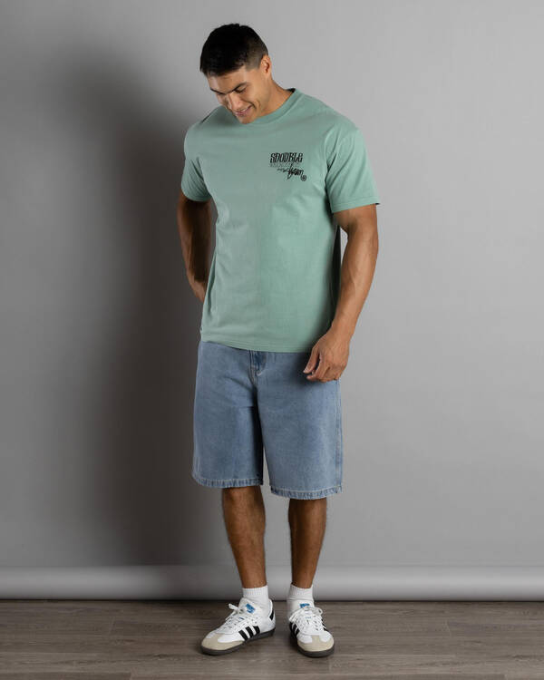 S-Double World Wide Roots T-Shirt for Mens