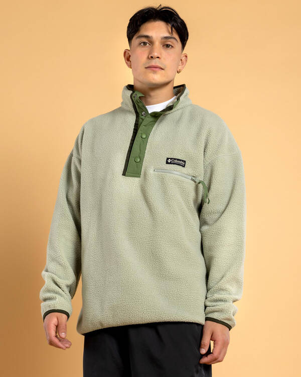 Columbia Helvetia Half Snap Fleece Sweatshirt for Mens