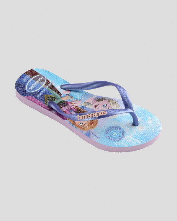 Havaianas Kids' Slim Princess Frozen Thongs for Womens